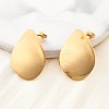 304 Stainless Steel Stud Earrings EJEW-D319-09B-G-2
