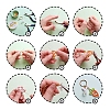 Handmade Bunny Lampwork Beads LS-LAMP-P051-J01-4