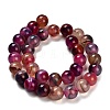 Dyed Natural Agate Beads Strands G-G203-10J-12mm-3