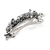 Flower Alloy Rhinestone Hair Barrettes LS-PHAR-S604-01AS-04-3