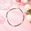 White Jade Necklaces NJEW-JN05340-01-1
