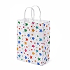 Star Print Paper Packing Tote Bags CARB-R001-01D-1