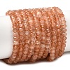 Natural Gold Sunstone Beads Strands G-K376-I06-3x4mm-2