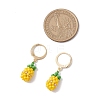 Glass Seed Beads Leverback Earrings EJEW-MZ00341-3