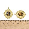 Natural Tiger Eye Pendants STAS-R233-04B-G-3