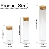 15Pcs 3 Styles Glass Cork Bottles Ornament DIY-YW0016-09-2