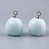 Handmade Porcelain Charms PORC-T002-125A-2