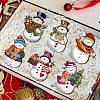 Christmas Theme Wood Pendants PW-WG49E0D-01-2