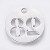Non-Tarnish 304 Stainless Steel Pendants LS-STAS-F233-28-P-2