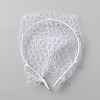 Bridal Pearl Mesh Veil Cloth Hair Bands MRMJ-WH0082-05A-02-1