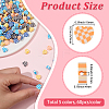 300Pcs 5 Colors Handmade Polymer Clay Beads CLAY-SC0002-58-2