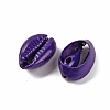 Baking Painted Cowrie Shell Beads SSHEL-M023-01O-2