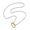 Handmade Enamel Beaded Necklaces NJEW-JN06628-4