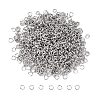 Tarnish Resistant 304 Stainless Steel Open Jump Rings STAS-E011-4x0.7mm-1