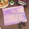 1Pc Laser PU Leather Fabric DIY-CL00001-85C-4