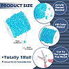 Acrylic Round Beaded Link Chains DIY-MB0007-001D-4