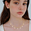 200Pcs Heart ABS Imitation Pearl Pendants PALLOY-BM00021-6