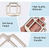 4Pcs Alloy Buckles FIND-CA0010-05-4