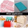 5 Sheets 5 Colors Faux Suede Book Covers DIY-CP0011-16B-5