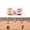 Plating Acrylic Beads OACR-N140-01H-Q-3
