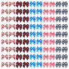 150Pcs 5 Colors Handmade Woven Costume Accessories DIY-TA0015-19-2