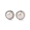 925 Sterling Silver Studs Earring EJEW-H002-12P-1