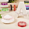 12 Rolls 12 Colors Strong Stretchy Beading Elastic Thread EW-TA0001-05-6
