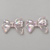 UV Plating Iridescent Transparent AB Color Plated Acrylic Beads LS-TACR-WH0029-01F-1