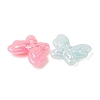 UV Plating Opaque Acrylic Beads OACR-G058-13C-2