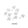 72Pcs Transparent Eletroplate Glass Charms PW-WG62C09-10-1