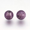 Handmade Silver Foil Lampwork Beads LAMP-J089-P12-2