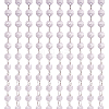 Acrylic Beaded Chains PH-CH-WH0001-01P-1