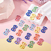 Iron Enamel Snap Hair Clips PHAR-TADJ0001-06E-5