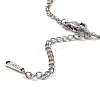 Non-Tarnish Mother's Day 304 Stainless Steel Ma Ma Multi-Strand Link Chains Bracelets for Women BJEW-Q335-01B-P-3