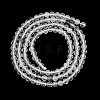Natural Herkimer Diamond Beads Strands GG-NH0014-D03-3mm-4