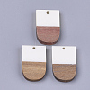 Resin & Walnut Wood Pendants RESI-S358-34C-1