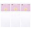 100Pcs Rectangle Polypropylene Cellophane Bags CDIS-TA0001-34C-3