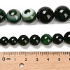 Natural Banded Agate Graduated Beads Strands G-P589-A01-01H-5
