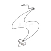 Non-Tarnish Hollow Heart 304 Stainless Steel Pendant Necklaces LS-NJEW-C033-01B-P-2