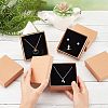 Kraft Paper Jewelry Boxes CON-WH0080-33B-5