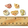 125G 5 Colors Natural Shell Bead Strands BSHE-FS0001-06B-4