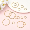 15Pcs 3 Styles 304 Stainless Steel Open Jump Rings STAS-YW0011-26-4