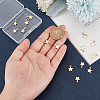 16Pcs Brass Pendants KK-BC0013-78-3