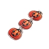 Halloween Theme Opaque Printed Acrylic Pendants SACR-S034-10A-2