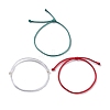 Simple Nylon Cord Bracelets Set BJEW-JB07376-01-1