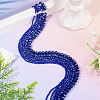 6 Strands 6 Styles Electroplate Glass Beads Strands EGLA-TADJ0001-02C-3