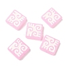 Dyed & Heated Baking Paint Glass Beads LAMP-D004-03E-1