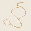 304 Stainless Steel Cable Chain Bracelets LS-MG3461-1