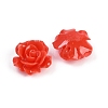 Synthetic Coral Carved Beads CORA-M001-04D-2