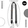 Arrow Pattern Polyester Adjustable Webbing Bag Straps FIND-WH0126-338KCG-2